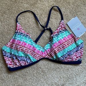 NWT Athleta cross back bikini top